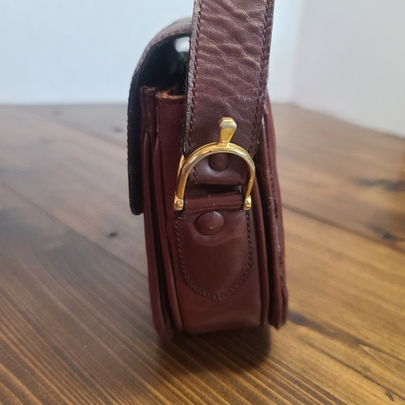 💥SALE Celine Macadam Carriage Rare has COA vintage leather canvas shoulder bag - Picture 16 of 16